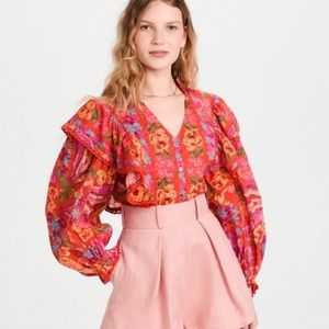 Farm Rio XS blouse